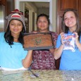 Landi, Liz and Jackie were here to pass time between church and choir practice on Sept. 25. Jackie was rocking a cool monkey hat, Liz was keen to rescue some tadpoles from our hot tub...