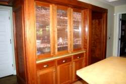 Kitchen cabinets