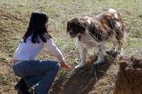 Gopher meets her as she emerges